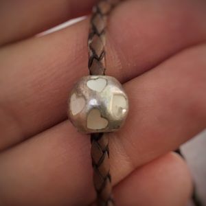 Pandora Love You White Enamel